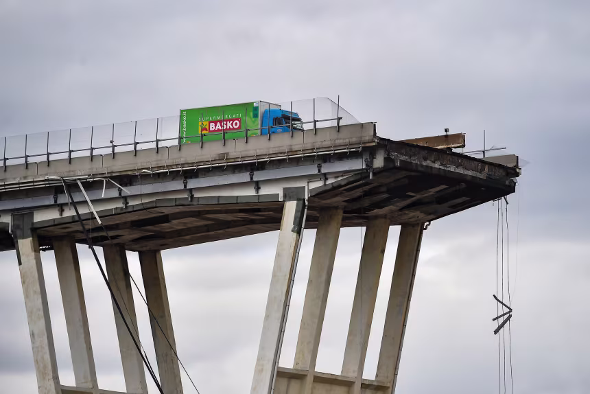 Former Motorway Chief Convicted Over Italy’s Deadly Genoa Bridge Collapse