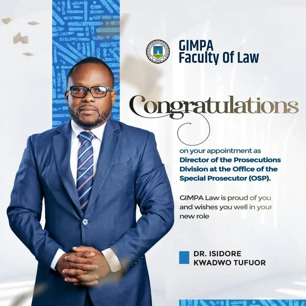 DR. ISIDORE HEADS PROSECUTION DIVISION OF THE OSP