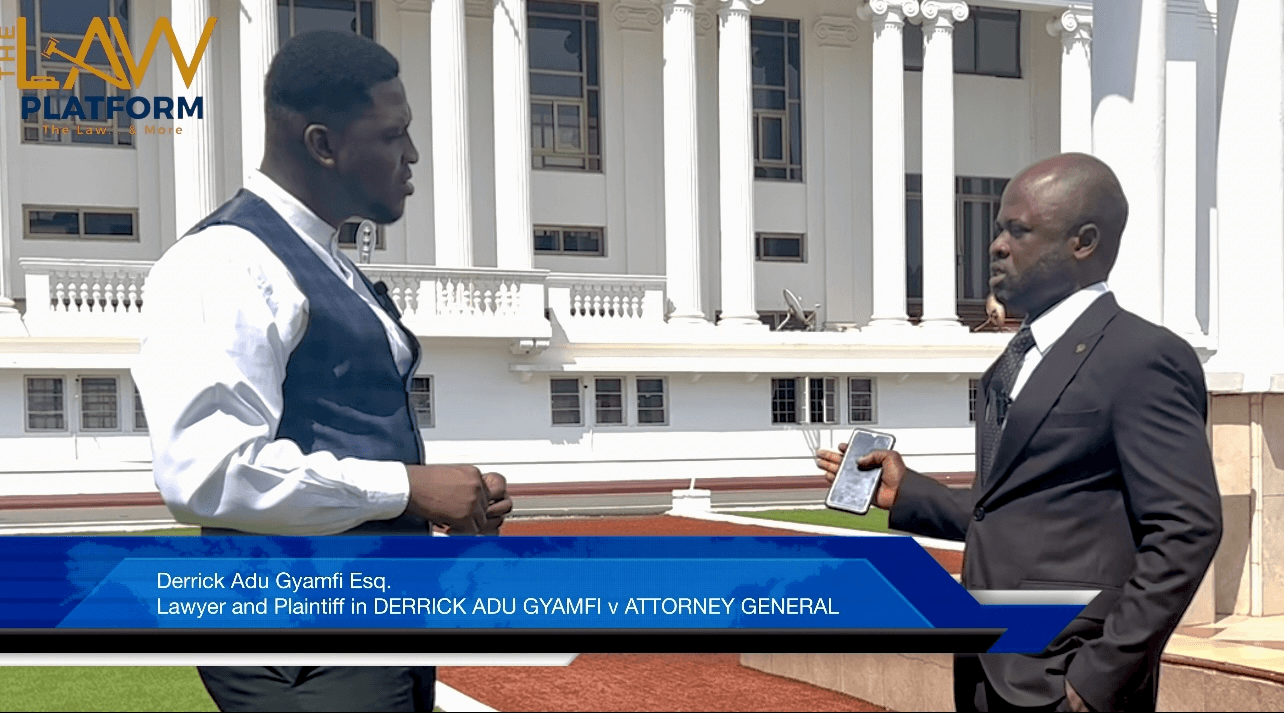 WATCH: Lawyer-plaintiff explains the effect of DERICK ADU GYAMFI v ATTORNEY GENERAL