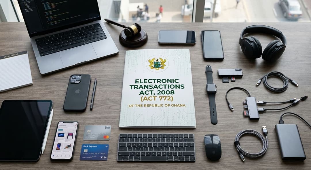 The Electronic Transactions Act, 2008 (Act 772) of The Republic of Ghana:   Origins, Content, Judicial Application and The Case for Reform 