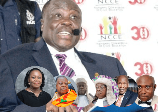 Justice Pwamang C'ttee ends hearing of Daniel Ofori Petition; GBA, Former CJ's and High Profile lawyers testify for CJ