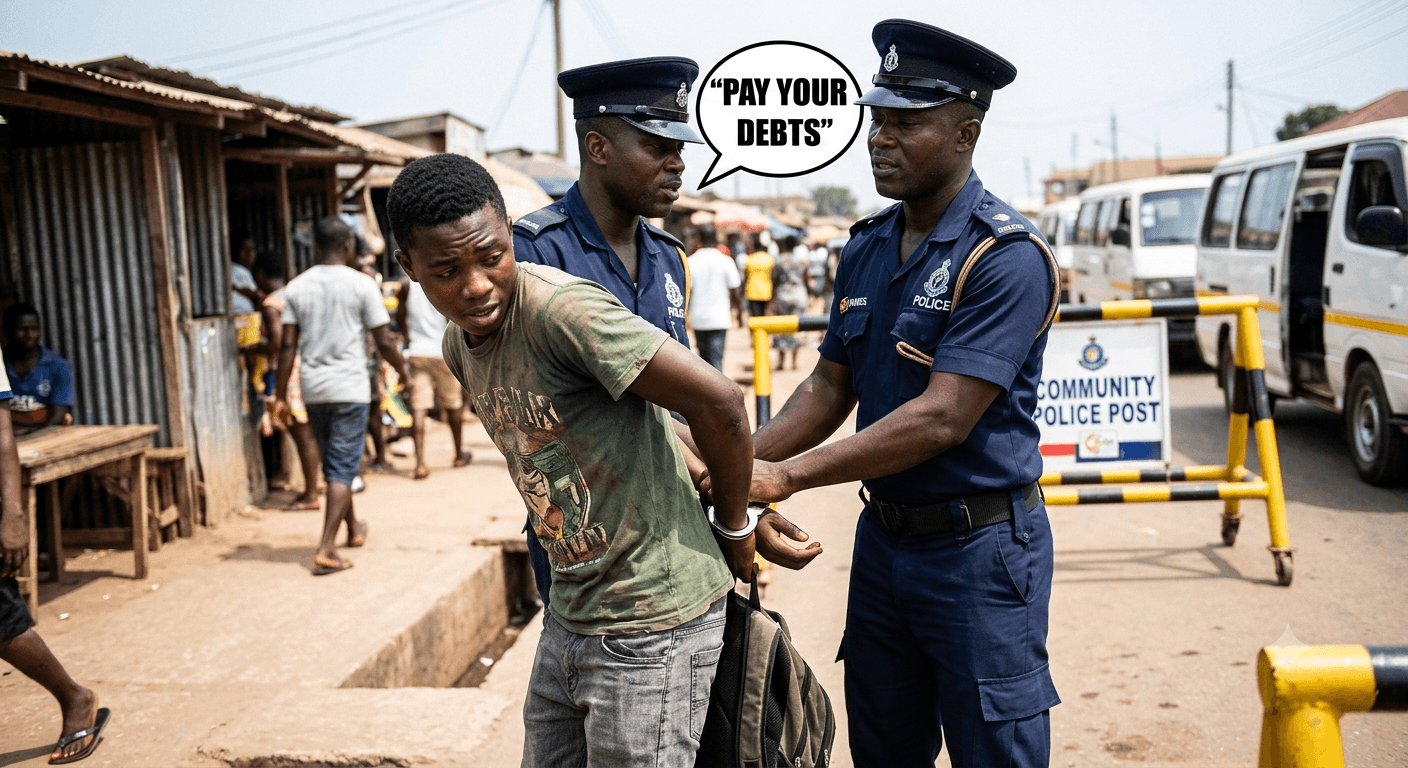 When Debt Becomes a Crime: Police Charging Practices, False Pretence, and the Misuse of Criminal Process in Ghana