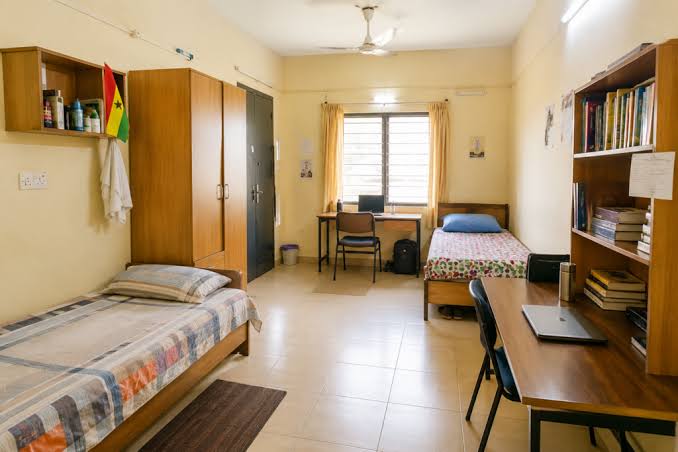 What is the Authority of the Rent Control Department Over University and Private Student Hostels in Ghana?