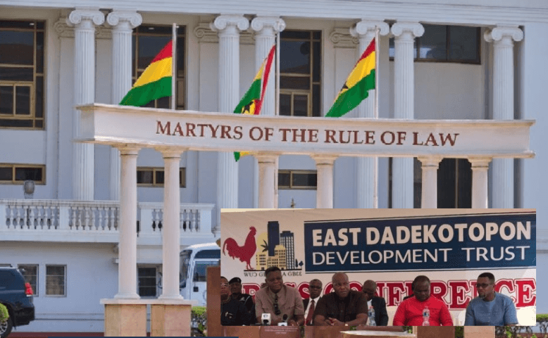 Land acquired from East Dadekotopon Development Trust valid; owners shall enjoy peaceful possession - Supreme Court orders
