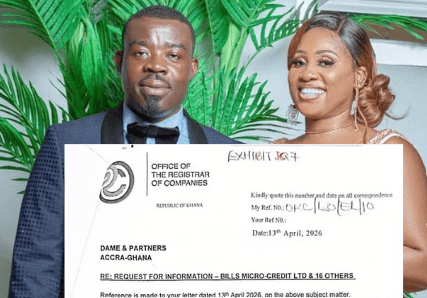  CONFIRMED: Joana Quaye is co-founder and shareholder of Quick Credit, now Bills Micro Credit