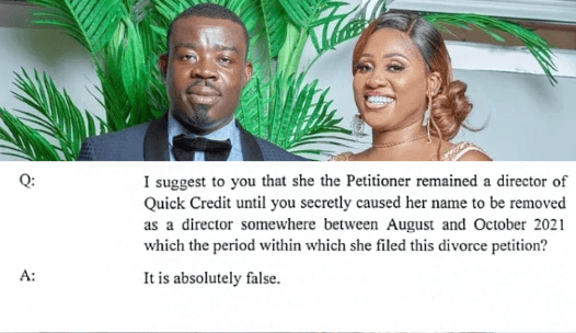 Richard Quaye confirms being unemployed at formation of Quick Credit during cross-examination