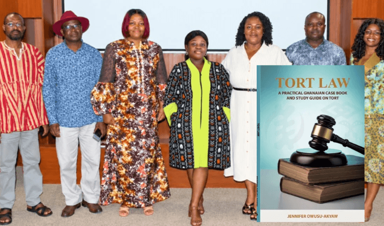 Dr. Jennifer Owusu-Akyaw Launches Tort Law Textbook Focused on Ghanaian Cases