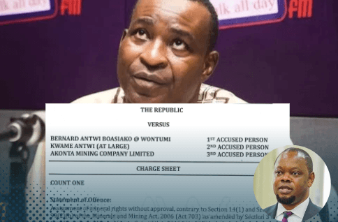 The Charge sheet and the counts A-G successfully proved for the 20 year jail sentence for Wontumi